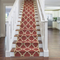 Trellis Stair Runner - Hardwearing, Non-Slip & Durable Carpet For Stairs & Staircases, Multiple Lengths - thumbnail 5