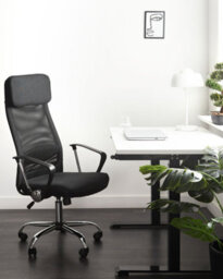 Beliani  Office Chair Pioneer Ii Black - thumbnail 2