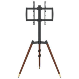 Berkfield Tv Tripod Stand For 37-65 Inch Screen Max Vesa 400X400 mm 40 Kg - thumbnail 4