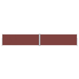 Walplus Retractable Side Awning Garden Sun Shade Canopy Gazebo For Back Door, Porch, Patio Brown 160X1000 Cm - thumbnail 2
