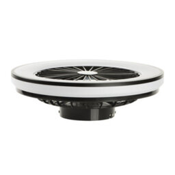 Kanlux 38033 Plave Led Cct Ceiling Mounted Light Fitting With Fan In A Black And White Finish - thumbnail 5