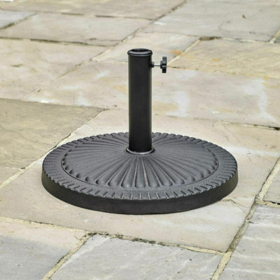 Heavy Duty Garden Parasol Umbrella Base - Weatherproof Victorian Style - 14Kg - image 1