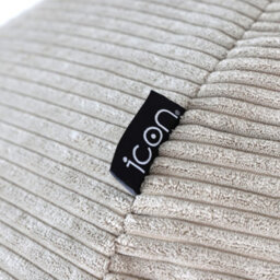 icon Dalton Kids Beanbag Corduroy Natural Beige Set Of 2 - thumbnail 6