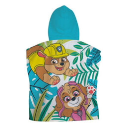 Paw Patrol Childrens/kids Jungle Hooded Towel Multicoloured (One Size) - thumbnail 2