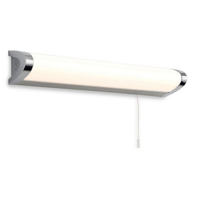 Luminosa Lighting Luminosa Amari 1 Light 8W Switched Bathroom Over Mirror Wall Light Chrome Ip44