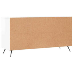 Walplus Shoe Bench High Gloss White 102X35X55 Cm Engineered Wood - thumbnail 8