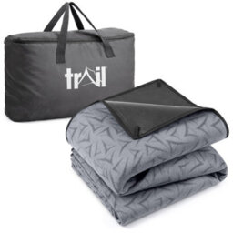 Trail Outdoor Leisure Fleece Tent & Awning Carpet Groundsheet Grey -290X290Cm