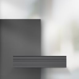 Spacepro Classic Wideline Mirrored Graphite Framed Sliding Wardrobe Door (H)2220mm (W)762mm - thumbnail 7