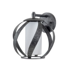 Luminosa Lighting Luminosa Quoizel Blacksmith Wall Lamp Old Black, Ip44 - thumbnail 5