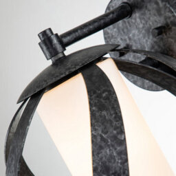 Luminosa Lighting Luminosa Quoizel Blacksmith Wall Lamp Old Black, Ip44 - thumbnail 4