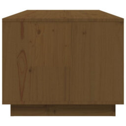 Berkfield Modern Coffee Table Honey Brown 100X50X41 Cm Solid Wood Pine - thumbnail 7