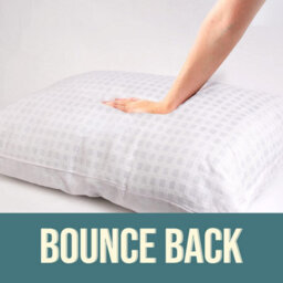 Nod Off Pack Of 6 Luxury Super Soft Down Alternative Bed Pillows - Poly-Cotton Case Hypoallergenic And Dust Mite Resistant - thumbnail 5