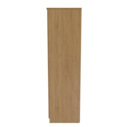 Stafford Triple Mirror Wardrobe In Modern Oak (Ready Assembled) - thumbnail 2