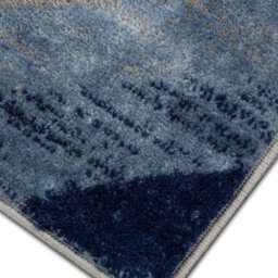 Living Room Rug Modern Abstract Wave Design Soft Pile Carpet For Bedroom Hallway Brown 160X230 Cm - thumbnail 2