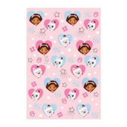 Gabbys Dollhouse Fleece Gabby & Pandy Paws Blanket Pink/blue (150Cm X 100Cm) - thumbnail 1