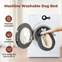 Skylos Dog Bed Luxury Soft Washable Puppy Cat Cushion Mattress Corduroy - thumbnail 8