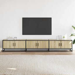 Berkfield Tv Cabinet Sonoma Oak 240X35X41 Cm Engineered Wood - thumbnail 3