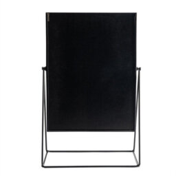 Harbour Housewares Metallic Vanity Mirror - 50 X 32Cm Black Adjustable Tilt Dressing Table Mirror Sleek Modern Makeup Mirror - thumbnail 7