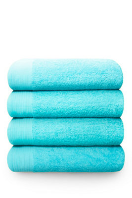 Rapport Home Chatsworth Pure Cotton Super Sheet Towel Turquoise