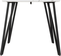 Seconique Marlow Dining Table In White Marble Effect Finish - thumbnail 3