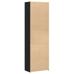 Walplus Black Oak Office Cabinet 60X32X190 Cm Made From Engineered Wood - thumbnail 6
