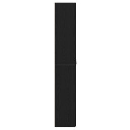 Walplus Black Oak Office Cabinet 60X32X190 Cm Made From Engineered Wood - thumbnail 8