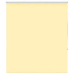 Berkfield Durable Roller Blind Blackout Yellow 135X175 Cm Fabric Width 131.6 Cm Polyester - thumbnail 2