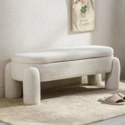Ottoman Storage Stool Bench Bed End Seat - thumbnail 5