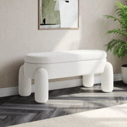 Ottoman Storage Stool Bench Bed End Seat - thumbnail 4
