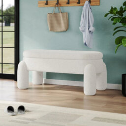 Ottoman Storage Stool Bench Bed End Seat - thumbnail 3