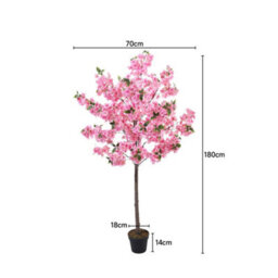 Darphe Artificial Bonsai Cherry Tree Used For Decorating The Living Room Is 180 Centimeters Tall - thumbnail 8