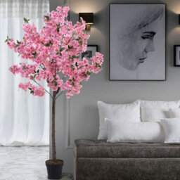 Darphe Artificial Bonsai Cherry Tree Used For Decorating The Living Room Is 180 Centimeters Tall