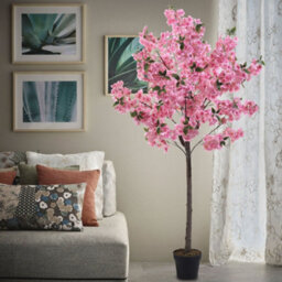 Darphe Artificial Bonsai Cherry Tree Used For Decorating The Living Room Is 180 Centimeters Tall - thumbnail 2