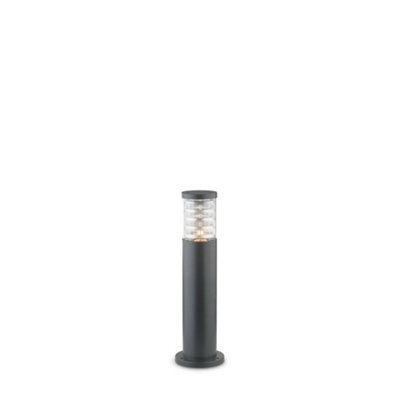 Ideal Lux Tronco Outdoor Bollard Lamp 1 Light Anthracite Ip54, E27