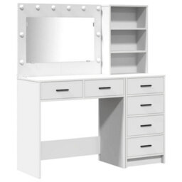 Walplus Dressing Table White 78.5 X 41 X 135 Cm Engineered Wood - thumbnail 2
