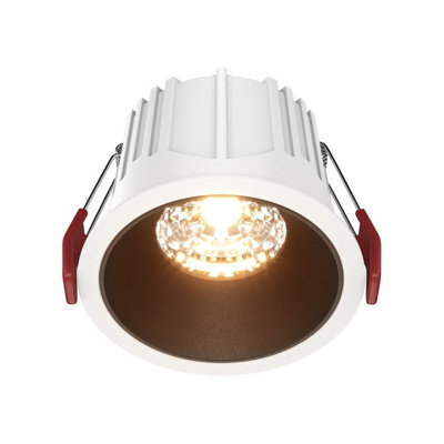Luminosa Lighting Luminosa Alfa Led Round Recessed Downlight White And Black 2700K 750Lm - image 1