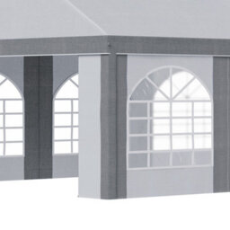 Outsunny 8 X 4M Party Tent, Marquee Gazebo With Sides, Windows And Double Doors - thumbnail 9