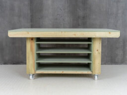 Arbor Garden Solutions Art/craft Table, Project Workbench With Storage V.1. (L-180 X D-122 X H-90Cm) - thumbnail 4