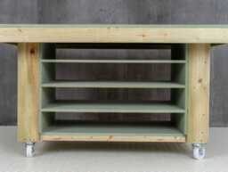 Arbor Garden Solutions Art/craft Table, Project Workbench With Storage V.1. (L-180 X D-122 X H-90Cm) - thumbnail 7