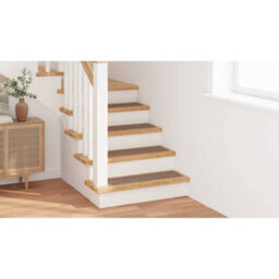 Berkfield Stair Mats With Latex Backing Brown 20X75 Cm - thumbnail 5