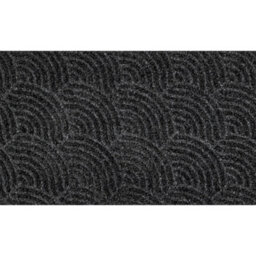 Kleen-Tex Wash + Dry Dune Waves Dark Grey 45X75 - thumbnail 1