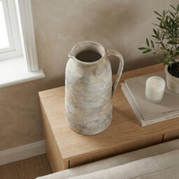 Garden Greatness Immense Brushed Terracotta Jug Vase - thumbnail 2