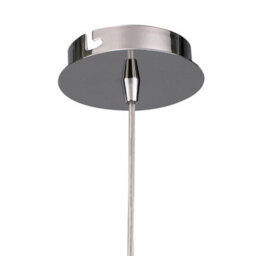 Luminosa Lighting Luminosa Amel Pendant 1 Light L1/sgu10, Polished Chrome - thumbnail 3