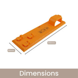 Keypak Everhang Picture Hanging Tool Accurate Frame Placement Wall Hanging Tool For Diy Lightweight Plastic Design - thumbnail 2