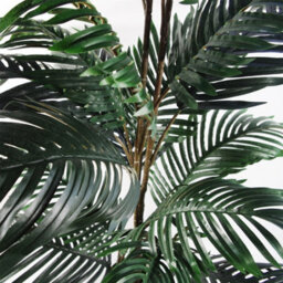 Leaf Large Artificial Palm Tree 140Cm Areca Palm Extra Tall Realistic Leaves Potted Botanik - thumbnail 3