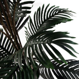 Leaf Large Artificial Palm Tree 140Cm Areca Palm Extra Tall Realistic Leaves Potted Botanik - thumbnail 4