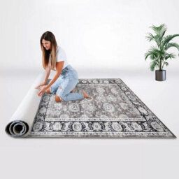 Ameha Bedroom Living Room 120X170Cm-Harmony Area Rugs Soft Cashmere Style - Soft Short Pile Vintage Carpet For Dining Room