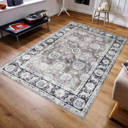 Ameha Bedroom Living Room 120X170Cm-Harmony Area Rugs Soft Cashmere Style - Soft Short Pile Vintage Carpet For Dining Room - thumbnail 8