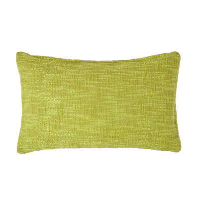 Homescapes Nirvana Cotton Green Rectangular Cushion Cover, 30 X 50 Cm - image 1