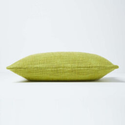 Homescapes Nirvana Cotton Green Rectangular Cushion Cover, 30 X 50 Cm - thumbnail 2
